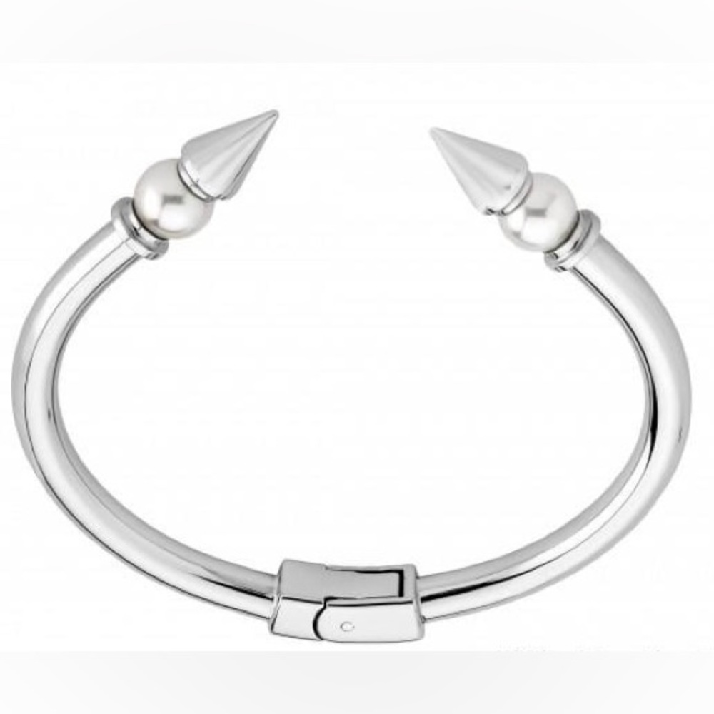 Manner of Vita Fede Spike Pointed Freshwater Pearls Hinge Adjustable Bracelet